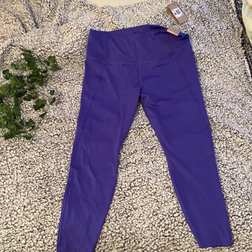 Nike purple yoga pants